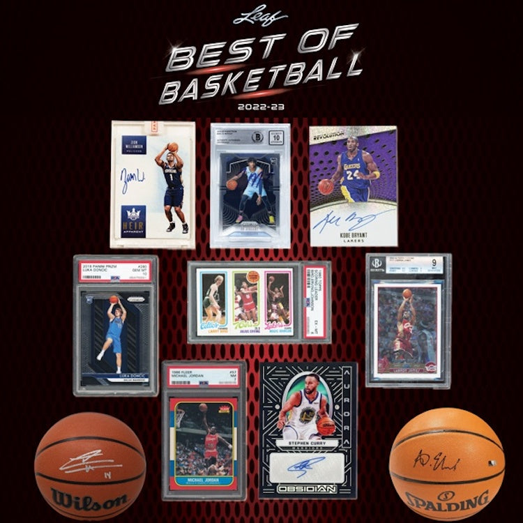 2022-23 Leaf Autographed Jersey Basketball Edition 10-Box Case