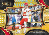 2023 Panini Select Football Retail Mega, Box (Red & Black Die-Cuts)