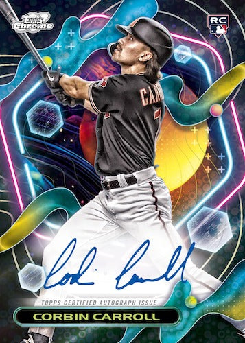 2023 Topps Chrome Cosmic Baseball Hobby, Box