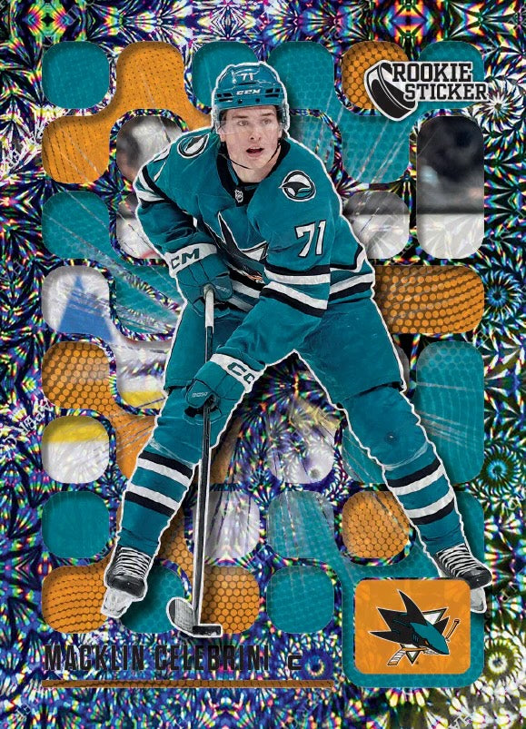 2025-26 Topps NHL Sticker Collection Hockey Hobby, Box