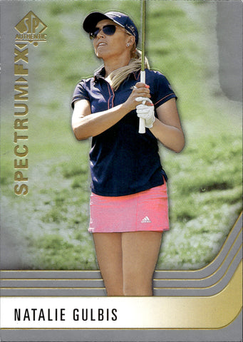 2021 Natalie Gulbis Upper Deck SP Authentic Golf BOUNTY SPECTRUM FX #S-7 LPGA