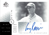 2001 Corey Pavin Upper Deck SP Authentic SIGN OF THE TIMES AUTO AUTOGRAPH #CP PGA