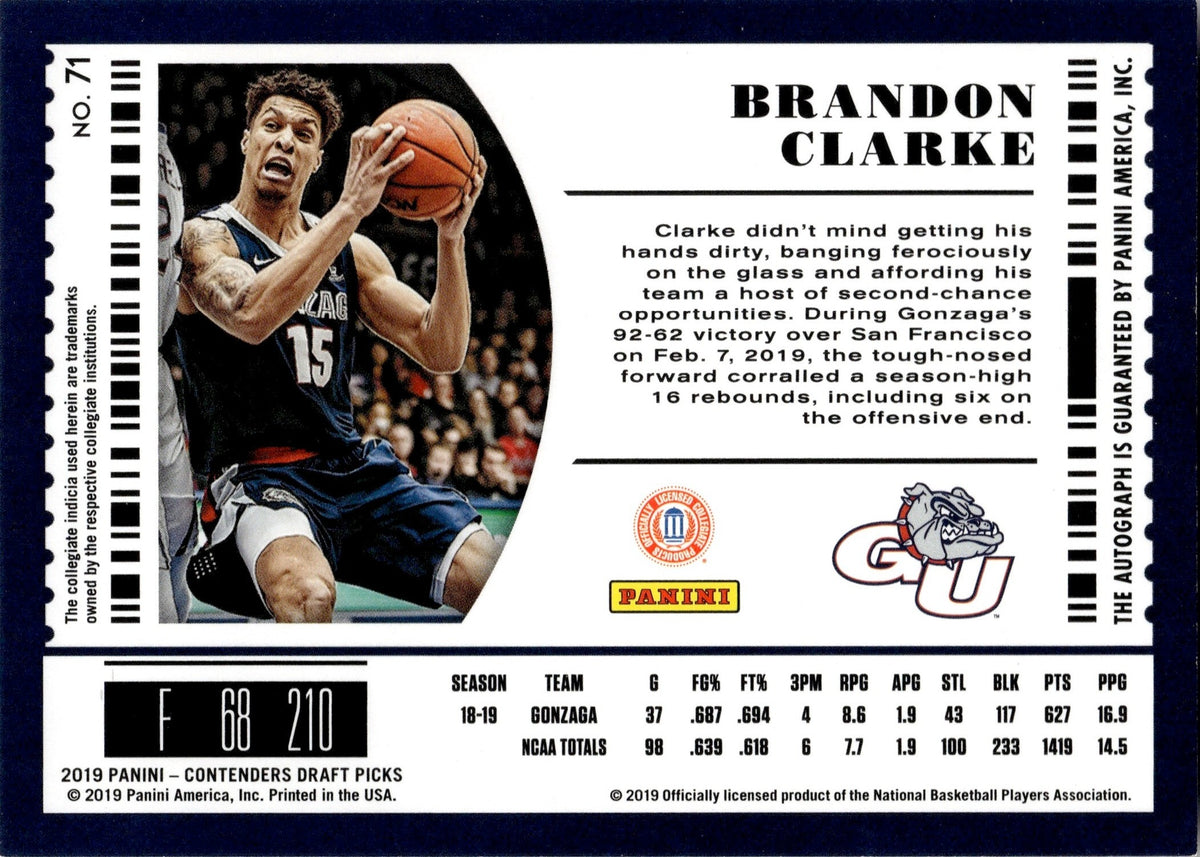 2018/19 Panini Contenders Draft Basketball 7-Pack Blaster Box