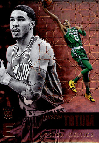 2017-18 Jayson Tatum Panini Essentials ROOKIE RC #129 Boston Celtics