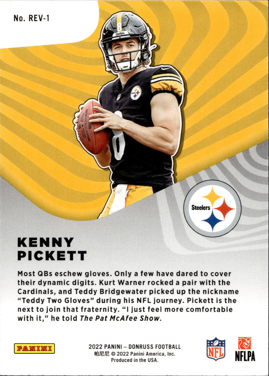 2022 Panini Select Kenny Pickett Rookie Concourse Silver Steelers