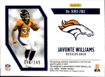 2021 Javonte Williams Panini Phoenix RISING ROOKIE FOOTBALL AUTO 048/149 AUTOGRAPH RELIC RC #RMS-JW1 Denver Broncos
