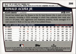 2023 Ronald Acuna Jr. Topps Big League RED FOIL #286 Atlanta Braves