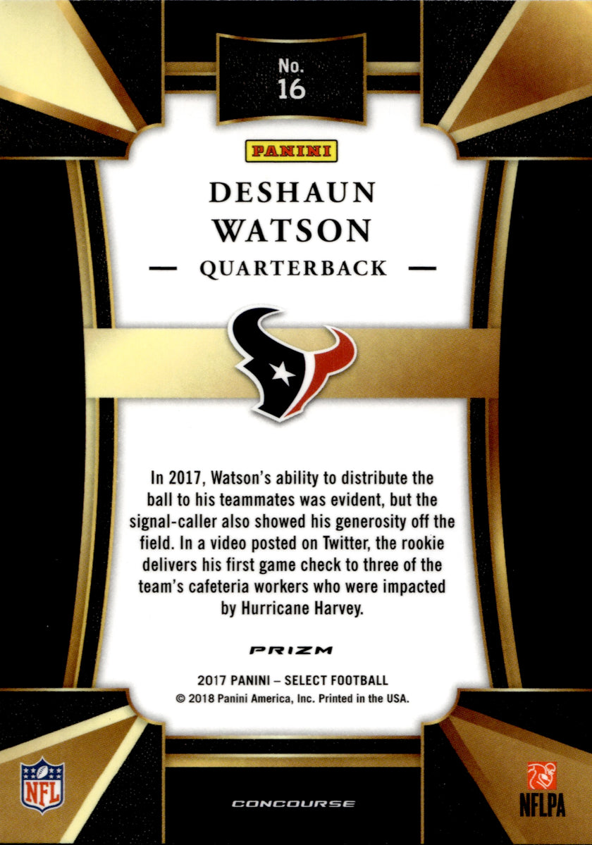 IMAGE DISTRIBUTED FOR NFLPA - Quarterback (4) Deshaun Watson of the Houston  Texans participates in the 2017