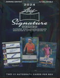 2024 Leaf Metal Signature Series Hobby, Box