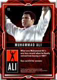 2024 Muhammad Ali Leaf Legacy Collection PRISMATIC RED 4/4 #13 Boxing Great