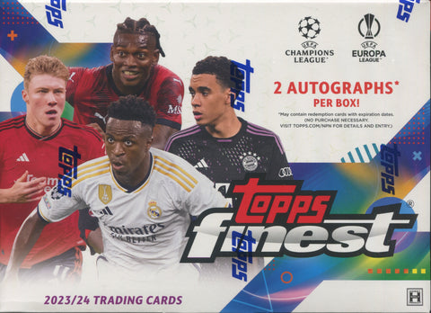 2023-24 Topps UEFA Club Competitions Finest Hobby, Box *RELEASES 5/15*