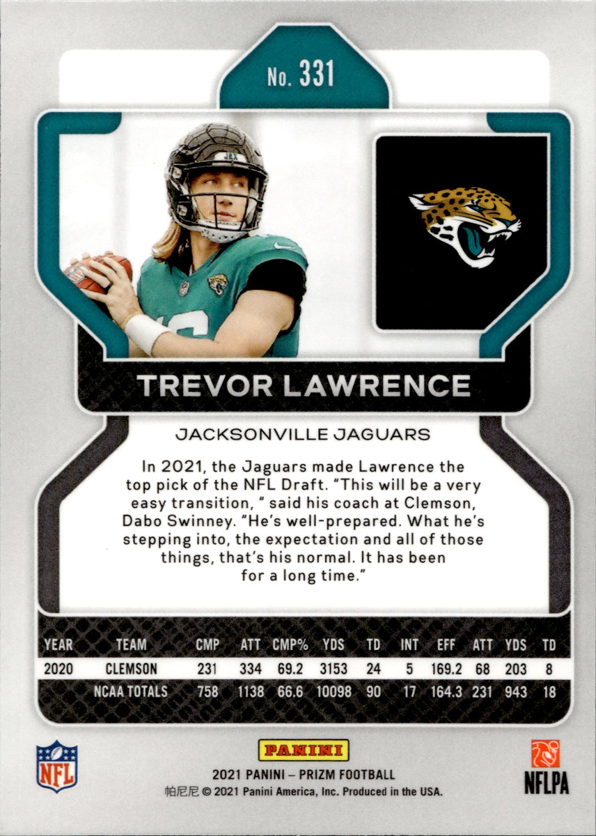 Trevor Lawrence 2021 Optic Rookie Gridiron Kings #RGK-1 Price