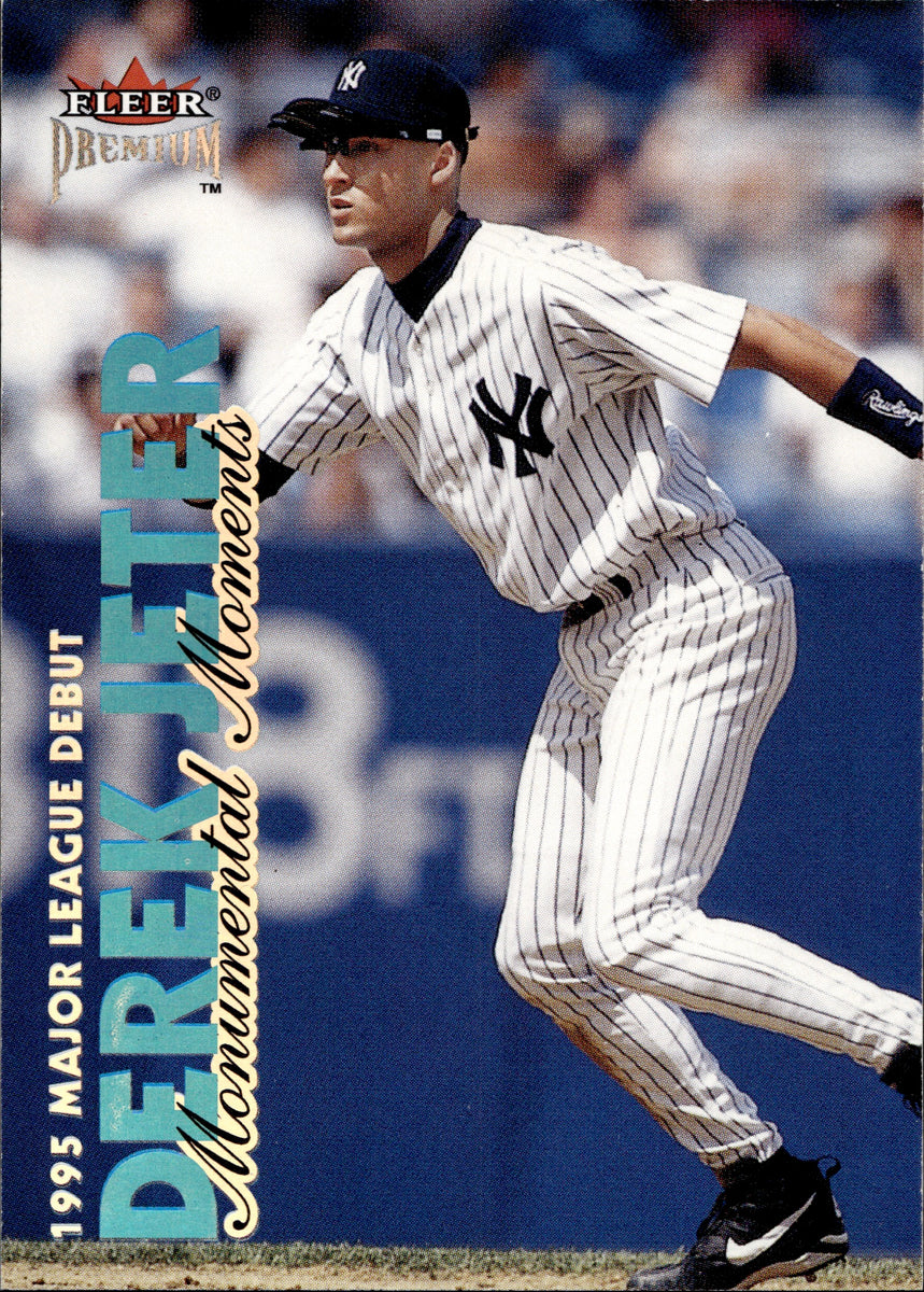 Lot Detail - 1995 Derek Jeter Major League Debut Game Used