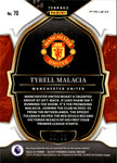 2022-23 Tyrell Malacia Panini Select Premier League TERRACE ORANGE PRIZM ROOKIE 66/99 RC #70 Manchester United