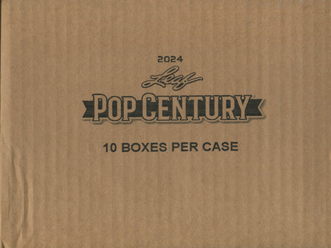 *NEW* 2024 Leaf Metal Pop Century Hobby, 10 Box Case