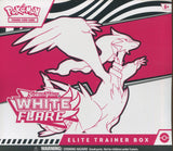 Pokemon Scarlet & Violet White Flare, 10 Elite Trainer Box (ETB) Case