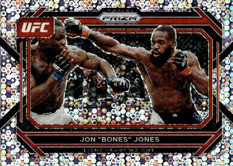 2023 Jon "Bones" Jones Panini Prizm UFC Under Card VARIATION #74 Light Heavyweight