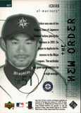 2001 Ichiro Suzuki Upper Deck Reserve NEW ORDER ROOKIE RC #NO7 Seattle Mariners