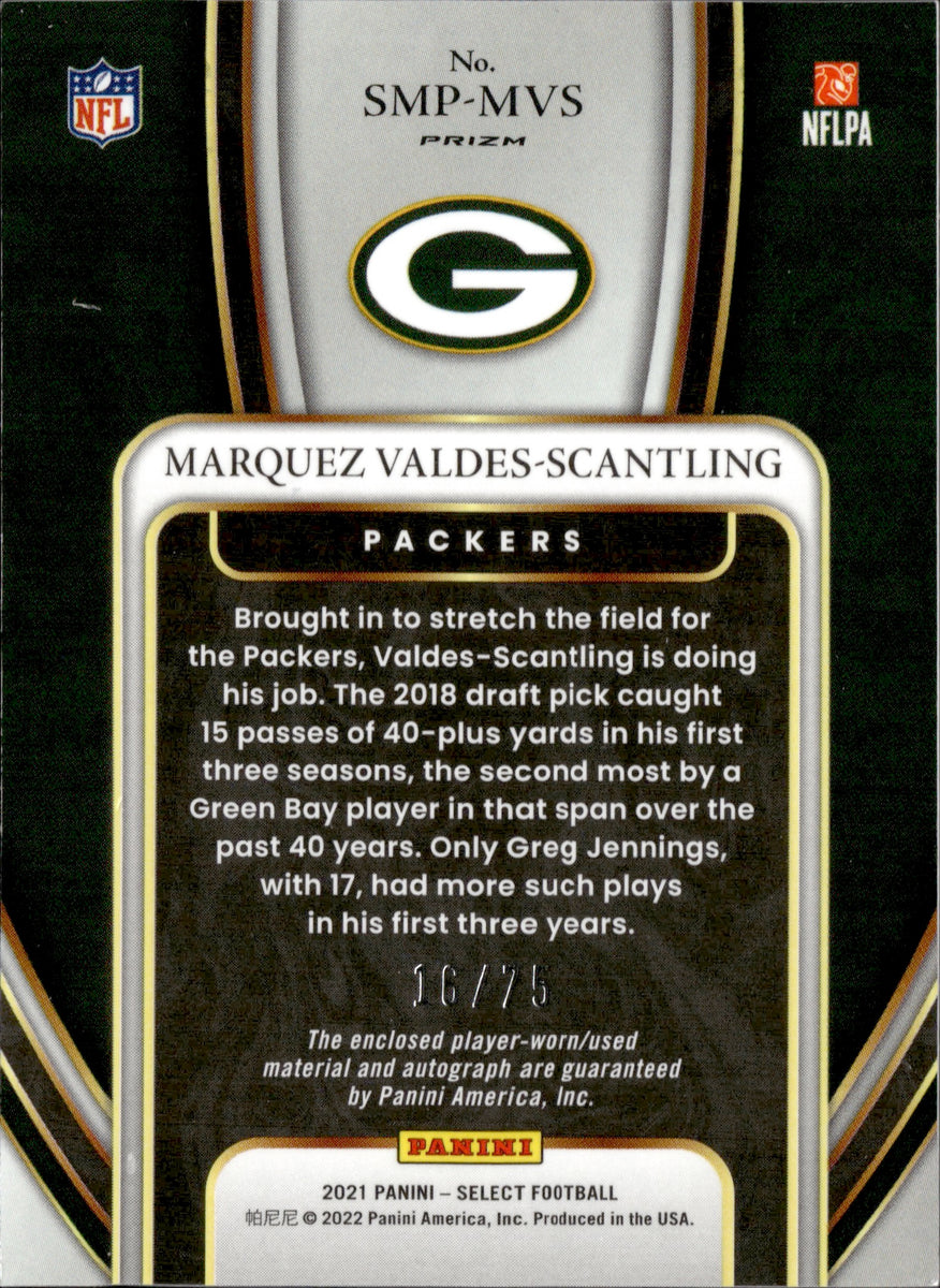 Marquez Valdes-Scantling Jerseys, Marquez Valdes-Scantling Shirt, Marquez  Valdes-Scantling Gear & Merchandise