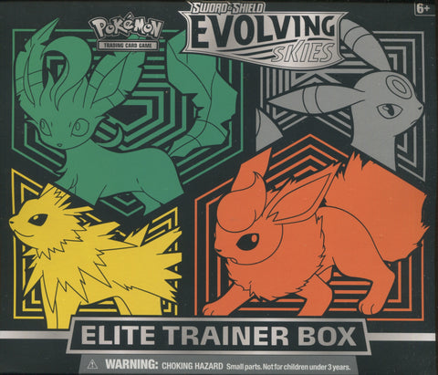 *JUST IN* Pokemon Evolving Skies, ETB Elite Trainer Box