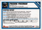 2007 Freddie Freeman Bowman Draft Picks & Prospects #BDPP12 Atlanta Braves 2