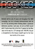 2020 Bo Bichette Bowman Platinum ROOKIE GREEN RENOWNED ROOKIES 13/99 RC #RR-4 Toronto Blue Jays