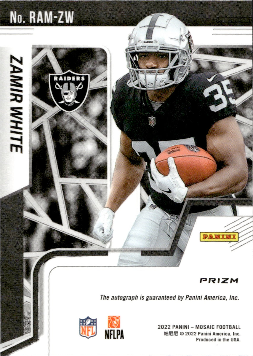 2022 Zamir White Panini Mosaic ROOKIE AUTO AUTOGRAPH RC #RAM-ZW Las Ve
