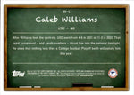 2023 Caleb Williams Bowman University Best STUDIOUS STARS ROOKIE REFRACTOR #SS-1 Chicago Bears