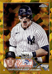 2023 Harrison Bader Topps Chrome Sapphire Edition GOLD REFRACTOR 20/50 #364 New York Yankees