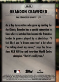2023 Brandon Crawford Topps Update Series HOME FIELD ADVANTAGE #HA-28 San Francisco Giants