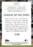 2023 Jordan Lawlar Bowman MODERN PROSPECTS GREEN REFRACTOR 37/99 #MP-2 Arizona Diamondbacks