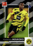 2020-21 Youssoufa Moukoko Topps Chrome Bundesliga ROOKIE RC #29 Borussia Dortmund 2