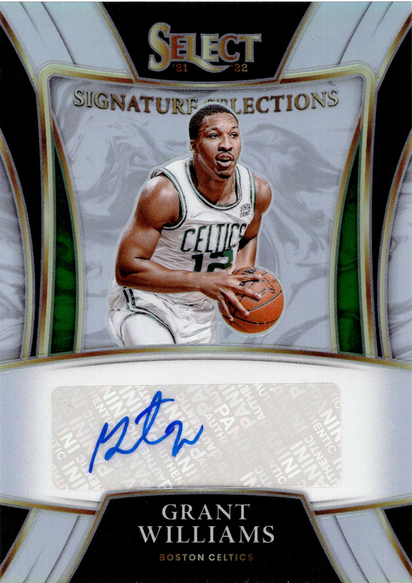 2021-22 Grant Williams Panini Select HOLO SILVER SIGNATURE SELECTIONS