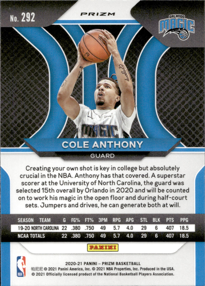 Orlando Magic: Cole Anthony 2022 - Officially Licensed NBA