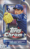 2025 Topps Chrome Baseball Hobby, 12 Box Case