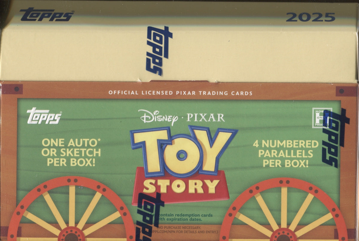 2025 Topps Pixar Crystal 30 Years of Toy Story Hobby, Box
