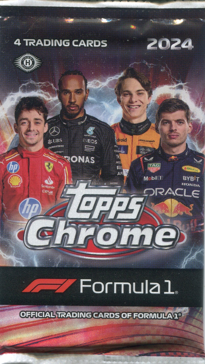 topps f1 2024 rare cards 2024 Topps Chrome Formula 1 F1 Racing Qualifying Lap, Pack