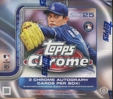 2025 Topps Chrome Baseball Jumbo, Box