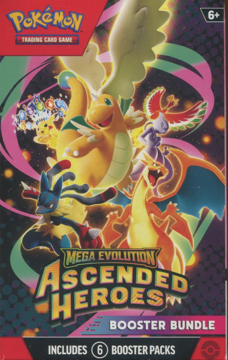 Pokemon Mega Evolution Ascended Heroes, Booster Bundle Box