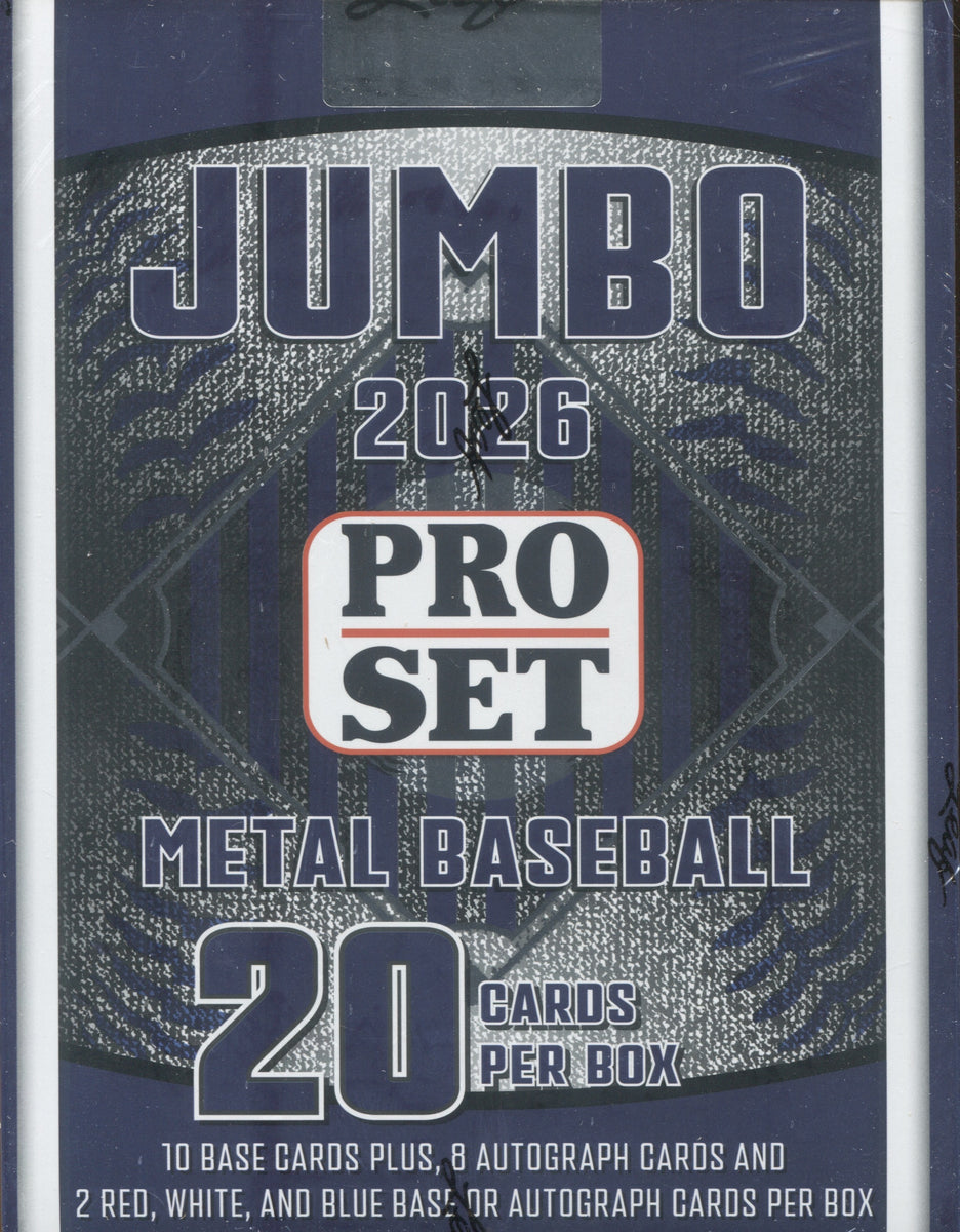 2026 Pro Set Metal Baseball Jumbo, Box