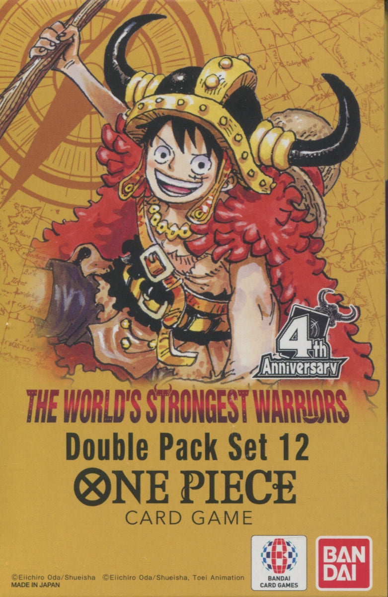 One Piece The World's Strongest Warriors (DP-12), Double Pack Box