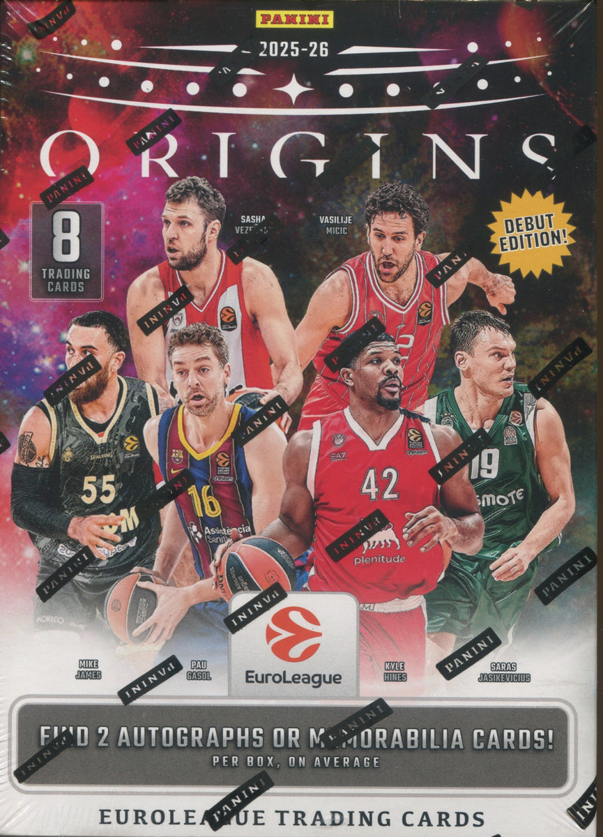 2025-26 Panini Origins EuroLeague Basketball Hobby, Box