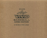2025 Leaf Vivid Baseball Jumbo, 8 Box Case *RELEASES 11/5*