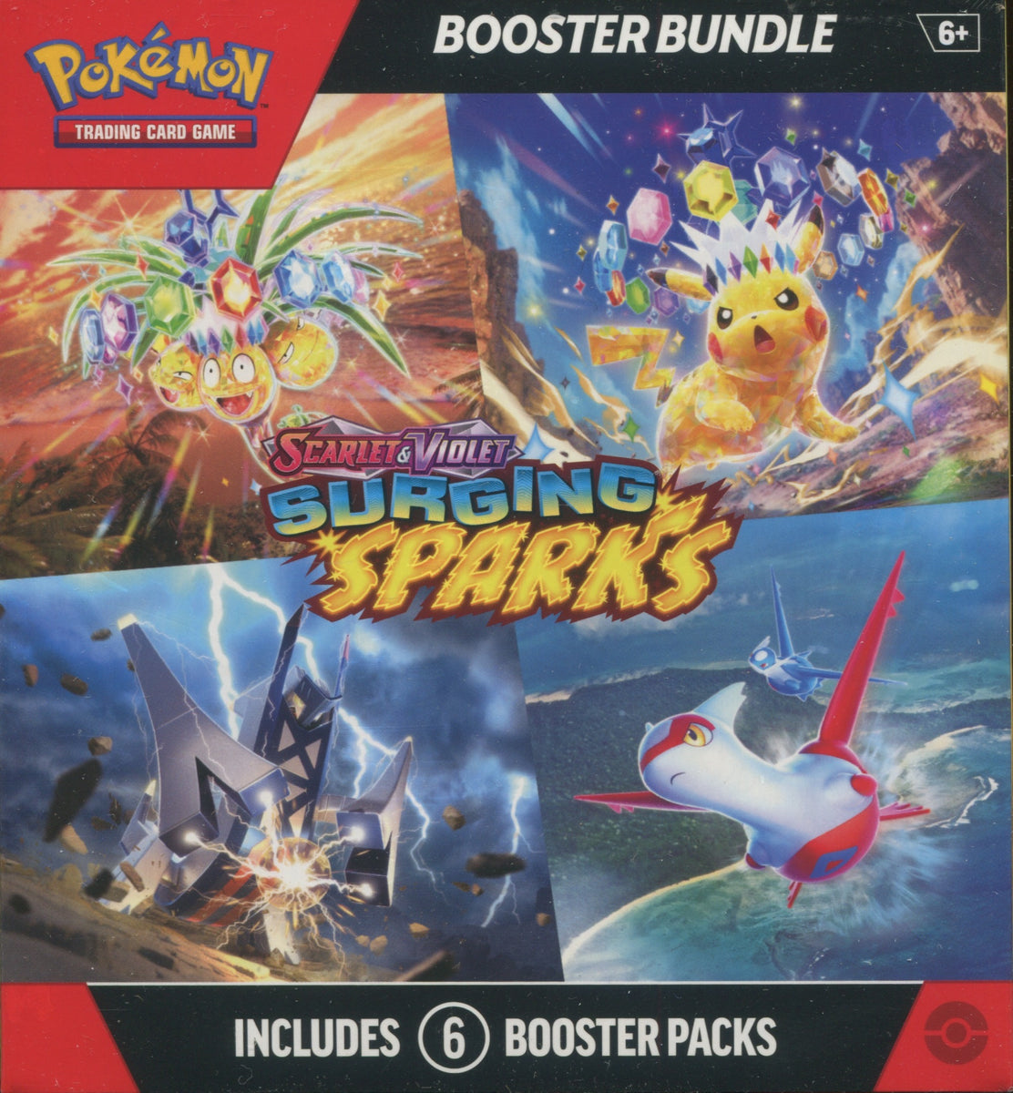 surging sparks booster box sv08 surging sparks BAMI Anime | Pokémon TCG: Surging Sparks Booster Pack English SV08 — BAMI main image 0