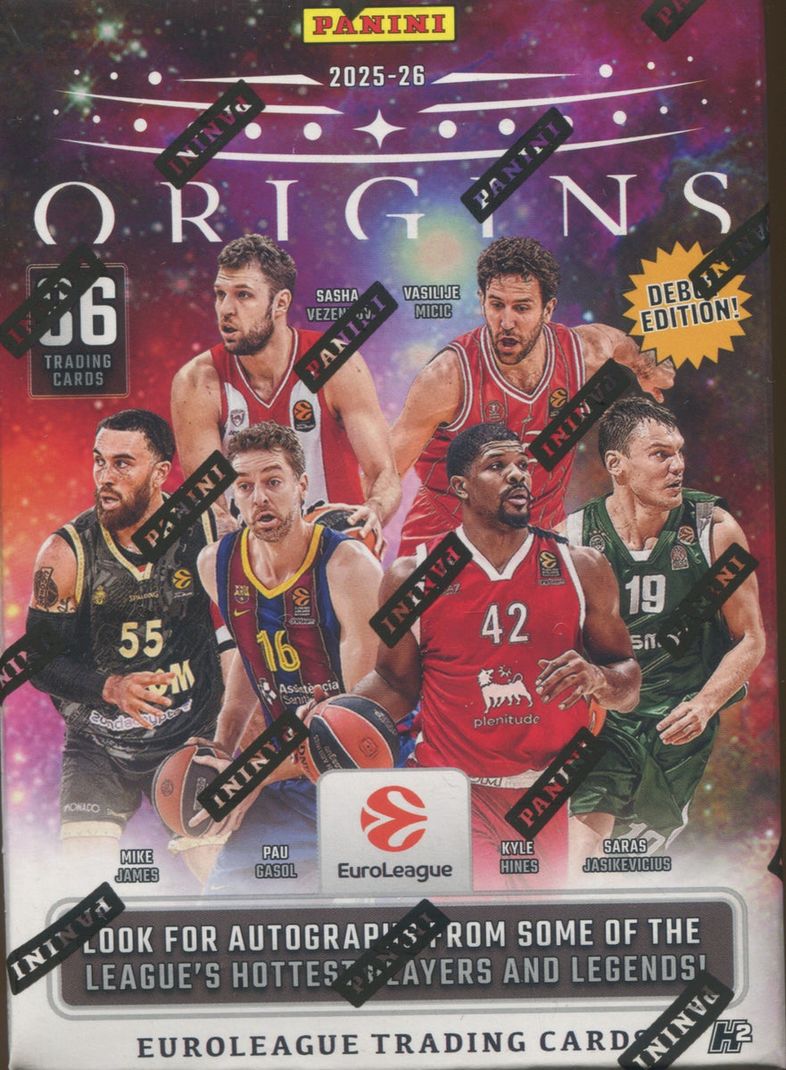 2025-26 Panini Origins EuroLeague Basketball H2, Box