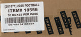 2025 Panini Donruss Football Winter Holiday, 30 Tin Case