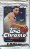 2024-25 Topps Chrome Basketball Hobby, Pack