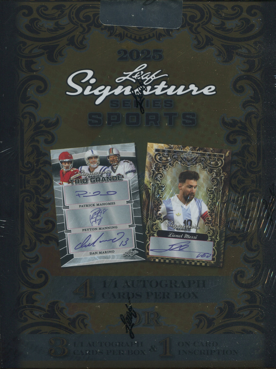 スポーツ選手 LEAF SIGNATURE SERIES 2025 Leaf Signature Series Sports Hobby Box | DA Card World
