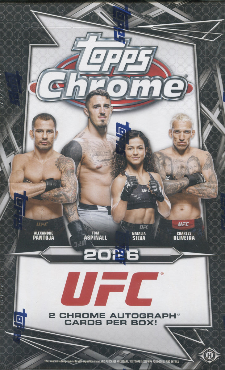 2026 Topps UFC Chrome Hobby, Box