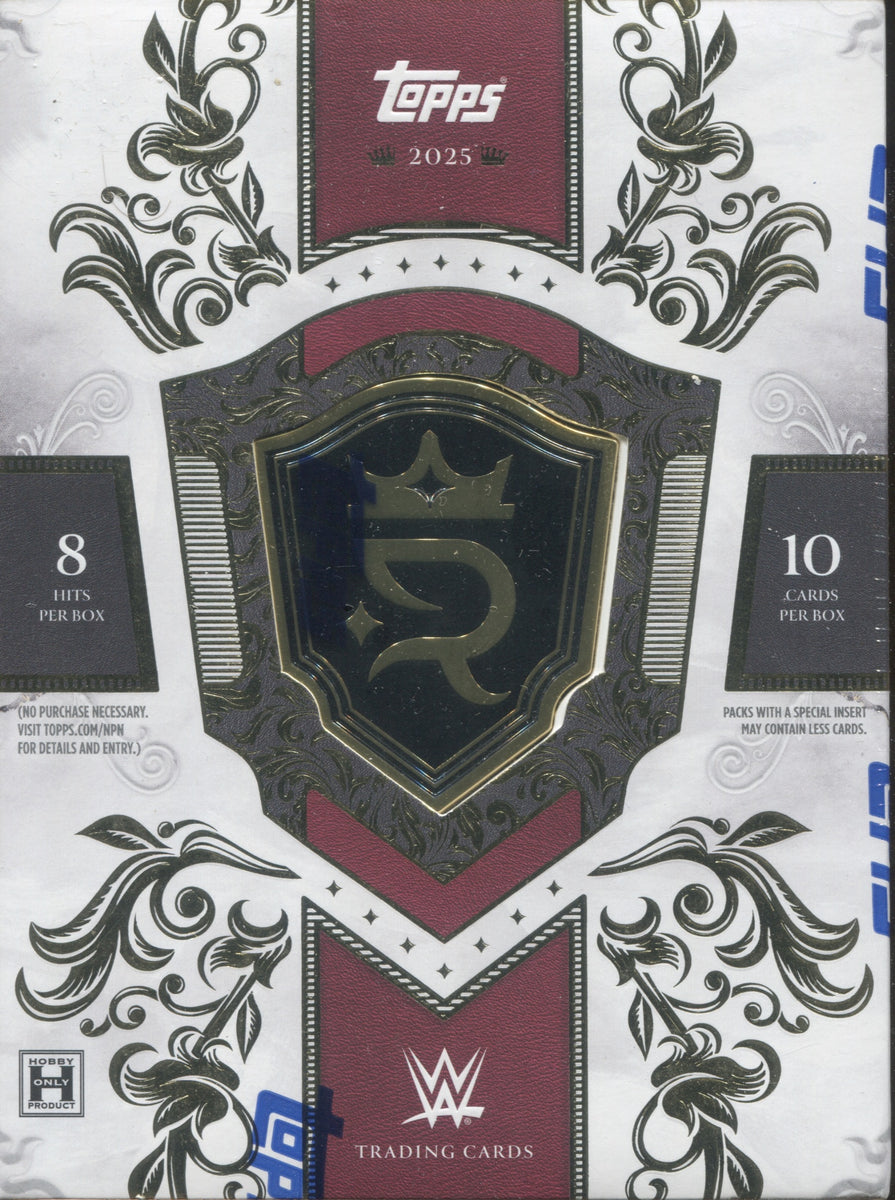 2025 Topps WWE Royalty Hobby, 4 Box Case
